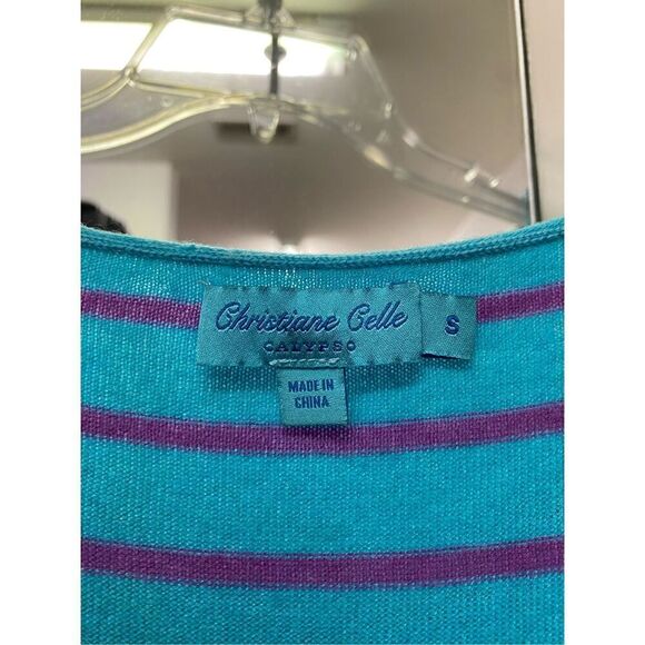 Christiane Belle for Calypso 100% cashmere dress - Picture 2 of 4